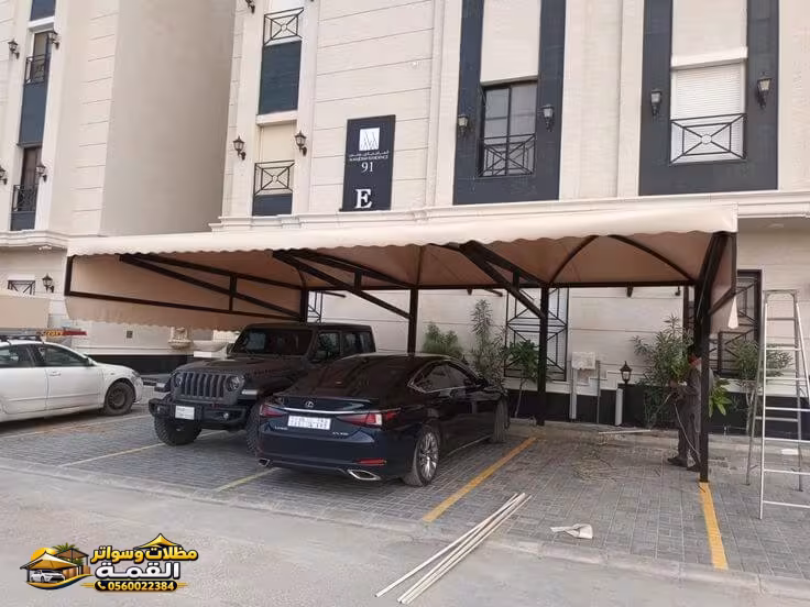 تركيب مظلات سيارات واسطح بالمدينة